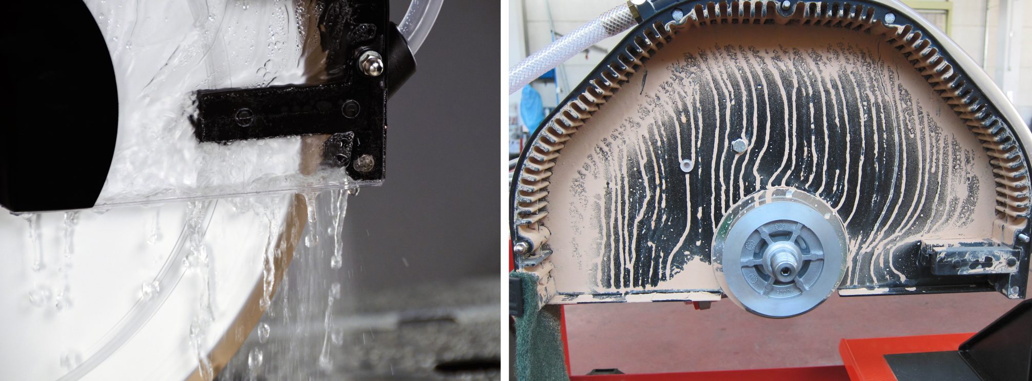 Spray System: innovative patented system for the diamond blade lubrication